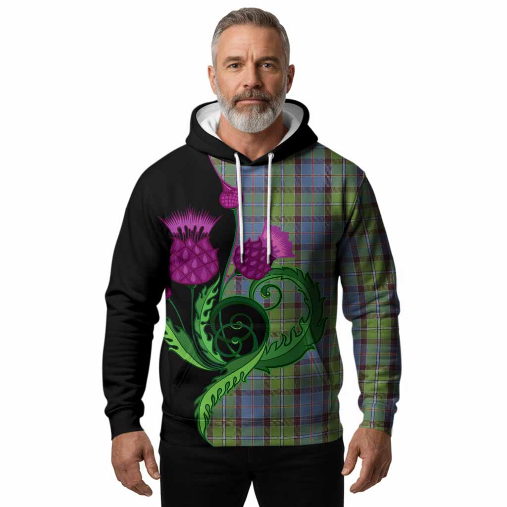 Stirling Tartan Hoodie Traditional Scottish Thistle