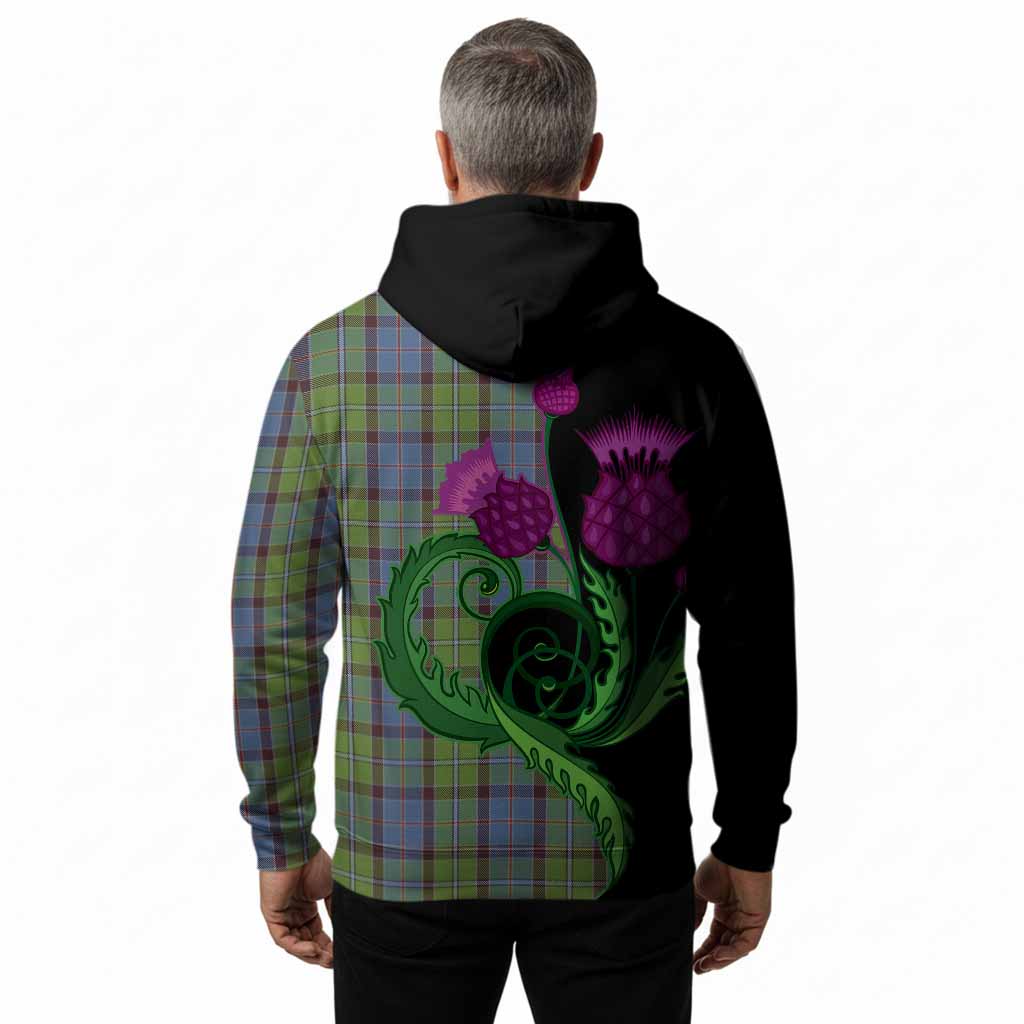 Stirling Tartan Hoodie Traditional Scottish Thistle
