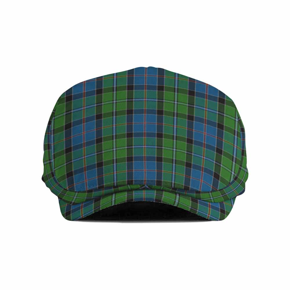 Stirling Tartan Jeff Cap, Tartan Flat Cap