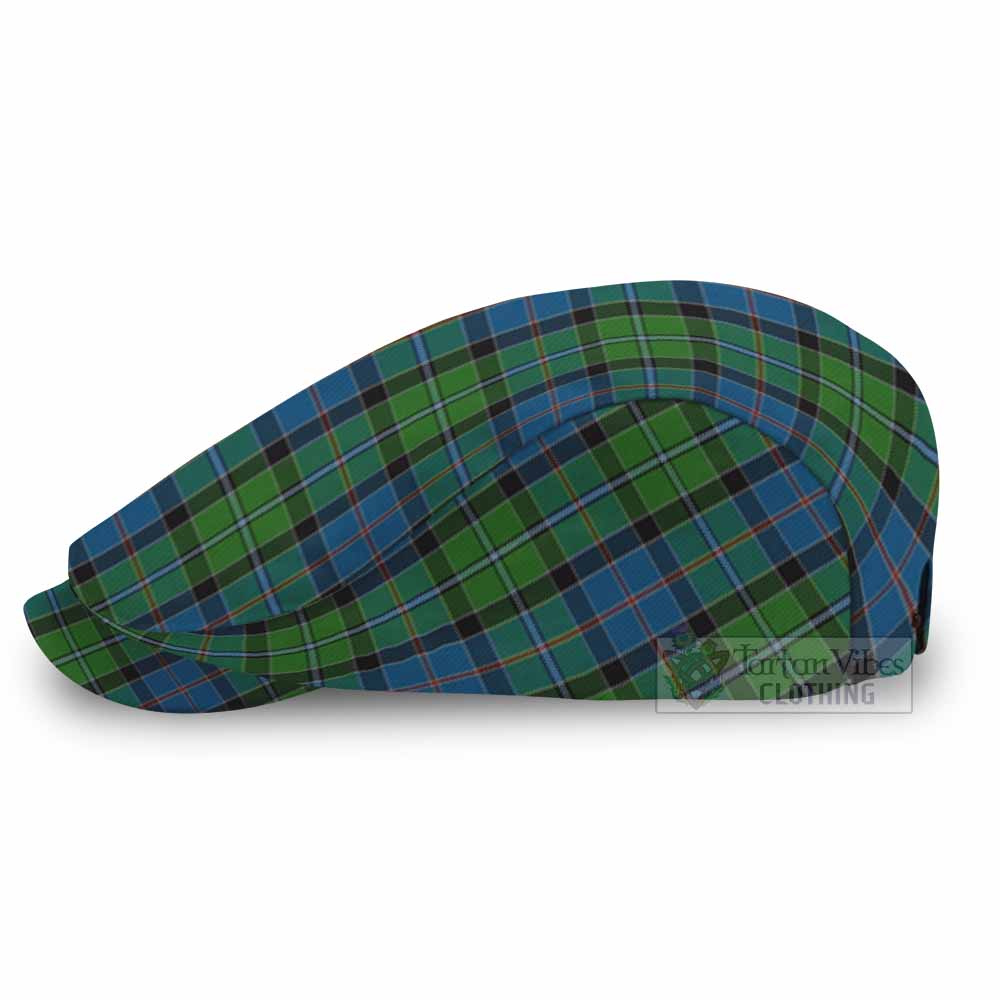 Stirling Tartan Jeff Cap, Tartan Flat Cap