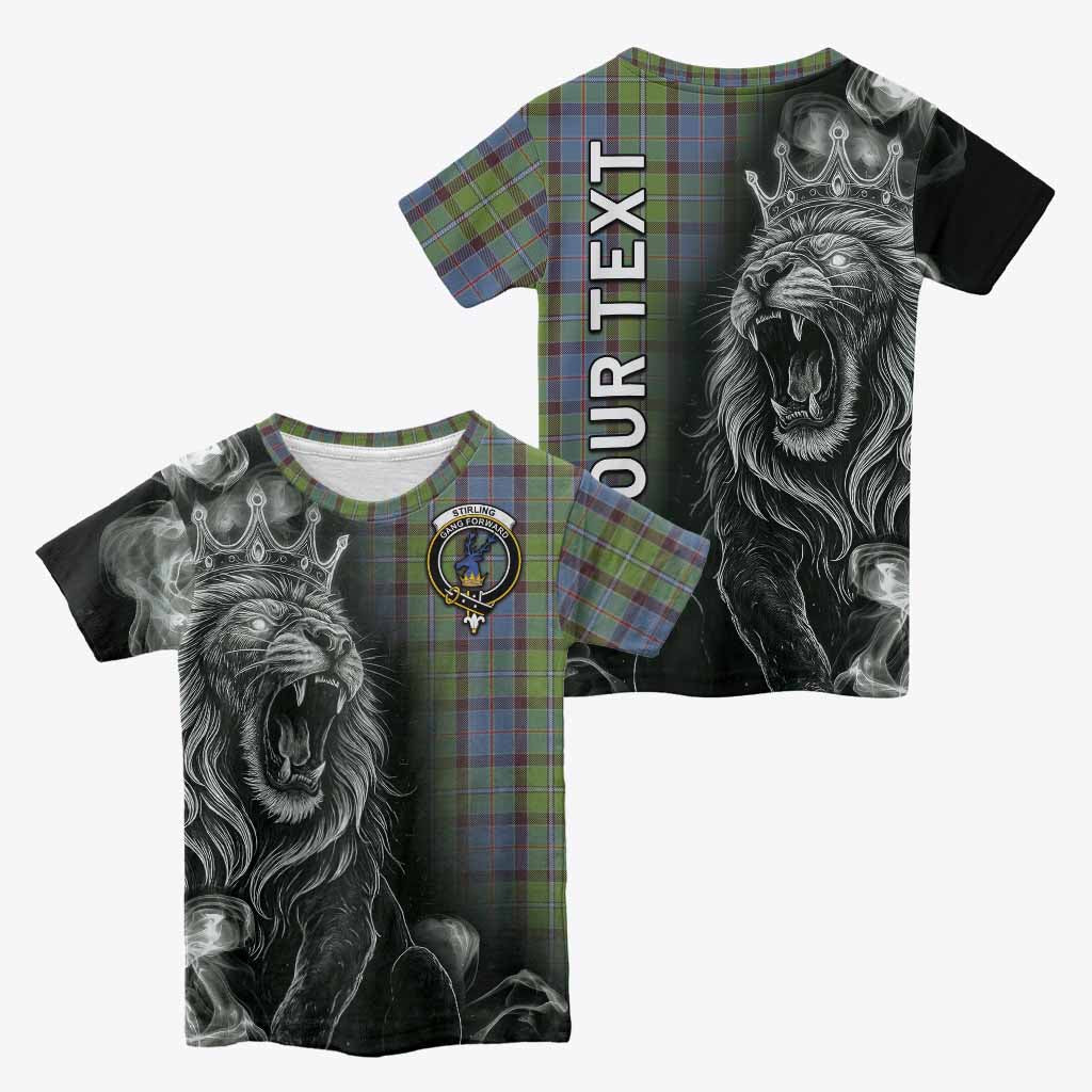 Stirling Tartan Kid T-shirt Roaring Lion Heritage