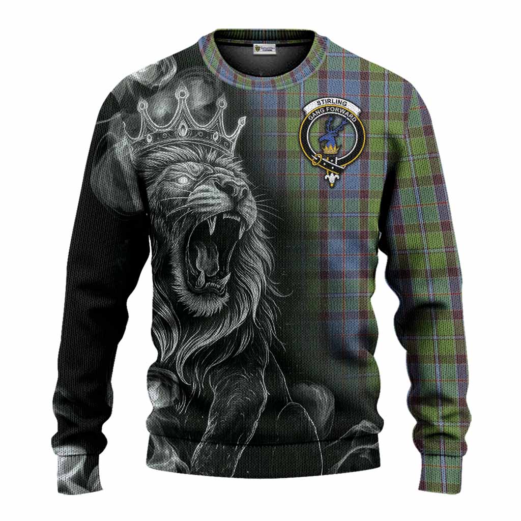 Stirling Tartan Knitted Sweater Roaring Lion Heritage