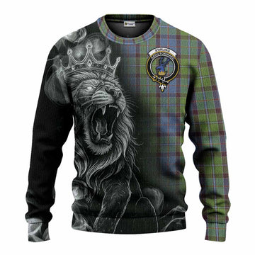 Stirling Tartan Knitted Sweater Roaring Lion Heritage