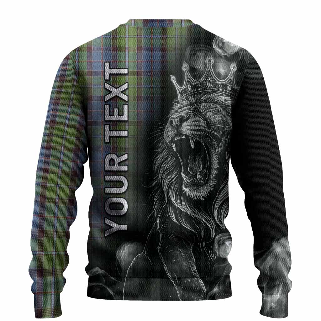 Stirling Tartan Knitted Sweater Roaring Lion Heritage