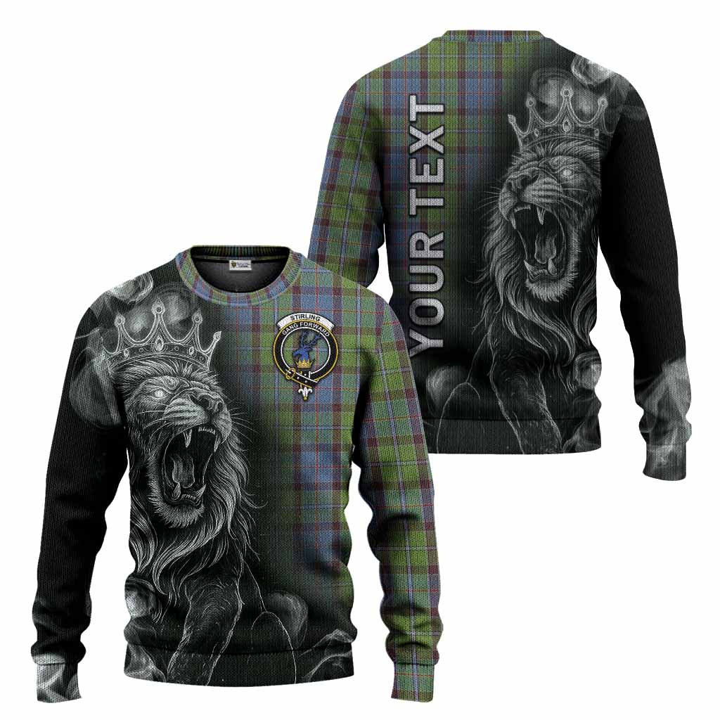 Stirling Tartan Knitted Sweater Roaring Lion Heritage