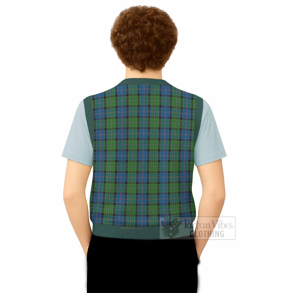 Stirling Tartan Knitted V-Neck Vest - Tartan Vibes Clothing