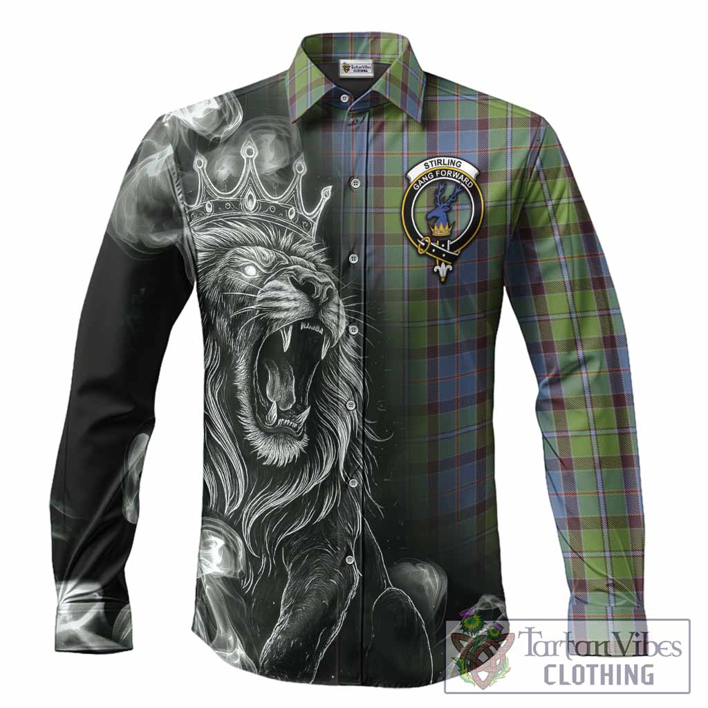 Stirling Tartan Long Sleeve Button Shirts Roaring Lion Heritage