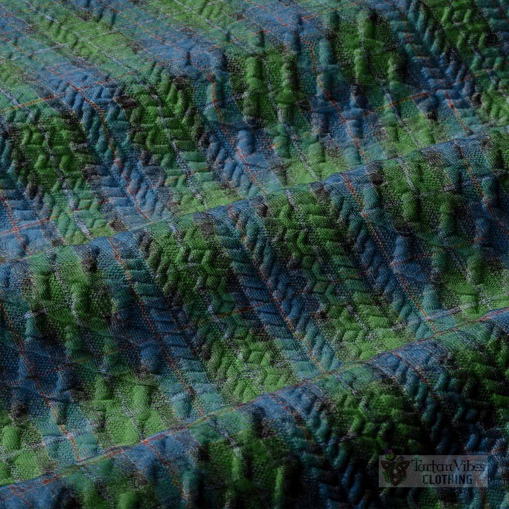 Stirling Tartan Men’s Polo Sweater Top with Family Crest