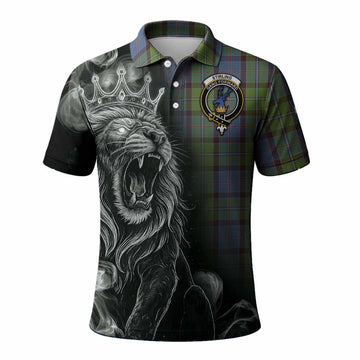 Stirling Tartan Polo Shirt Roaring Lion Heritage