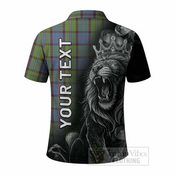 Stirling Tartan Polo Shirt Roaring Lion Heritage