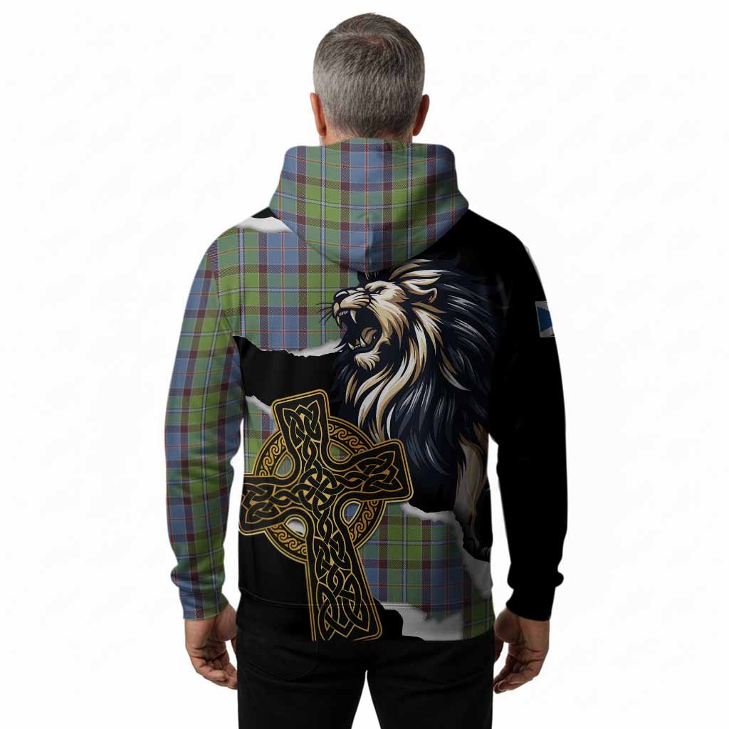 Stirling Tartan Scottish Hoodie Lion Celtic Heritage