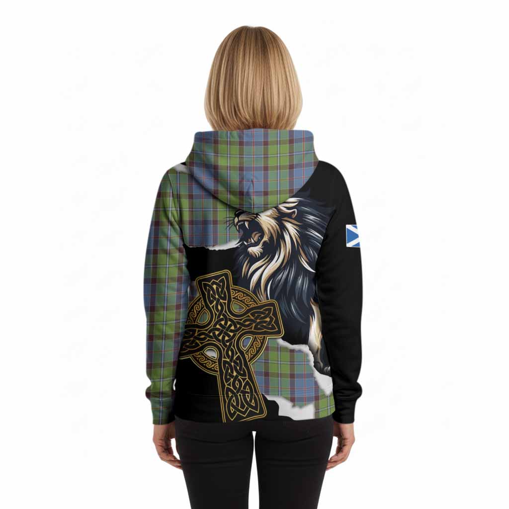 Stirling Tartan Scottish Hoodie Lion Celtic Heritage