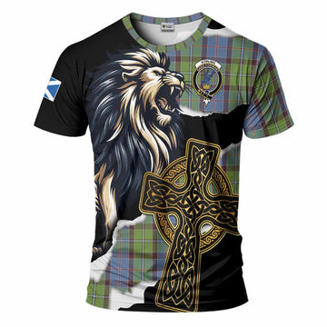 Stirling Tartan Scottish T-Shirt Lion Celtic Heritage