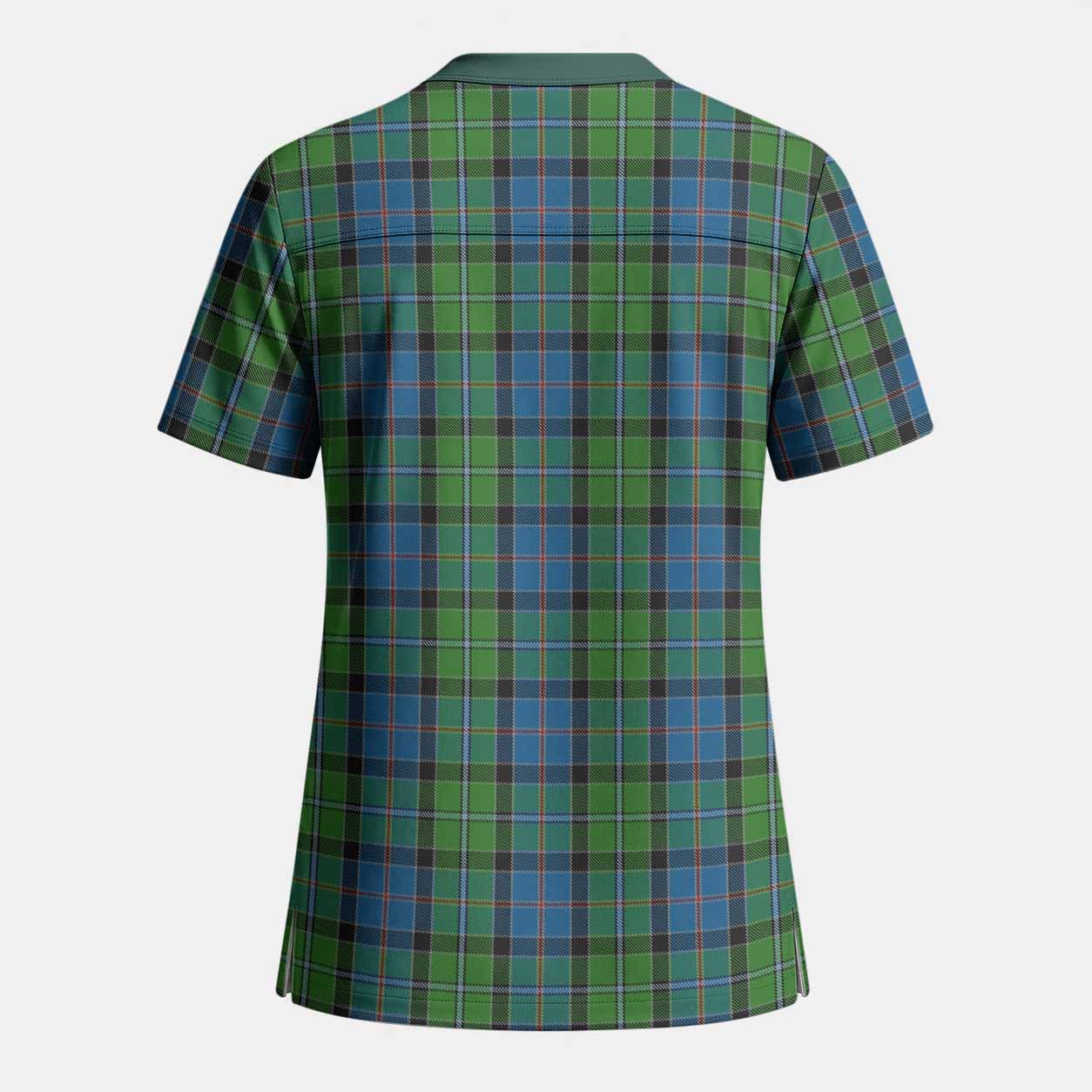 Stirling Tartan Scrub Top - Tartan Vibes Clothing