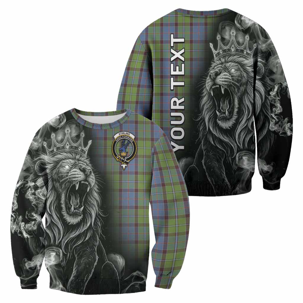 Stirling Tartan Sweatshirt Roaring Lion Heritage