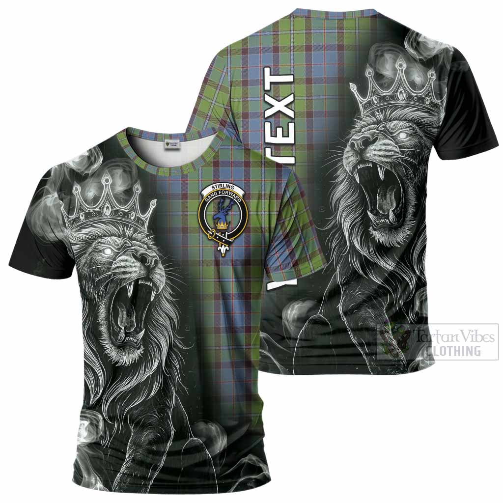 Stirling Tartan T-Shirt Roaring Lion Heritage
