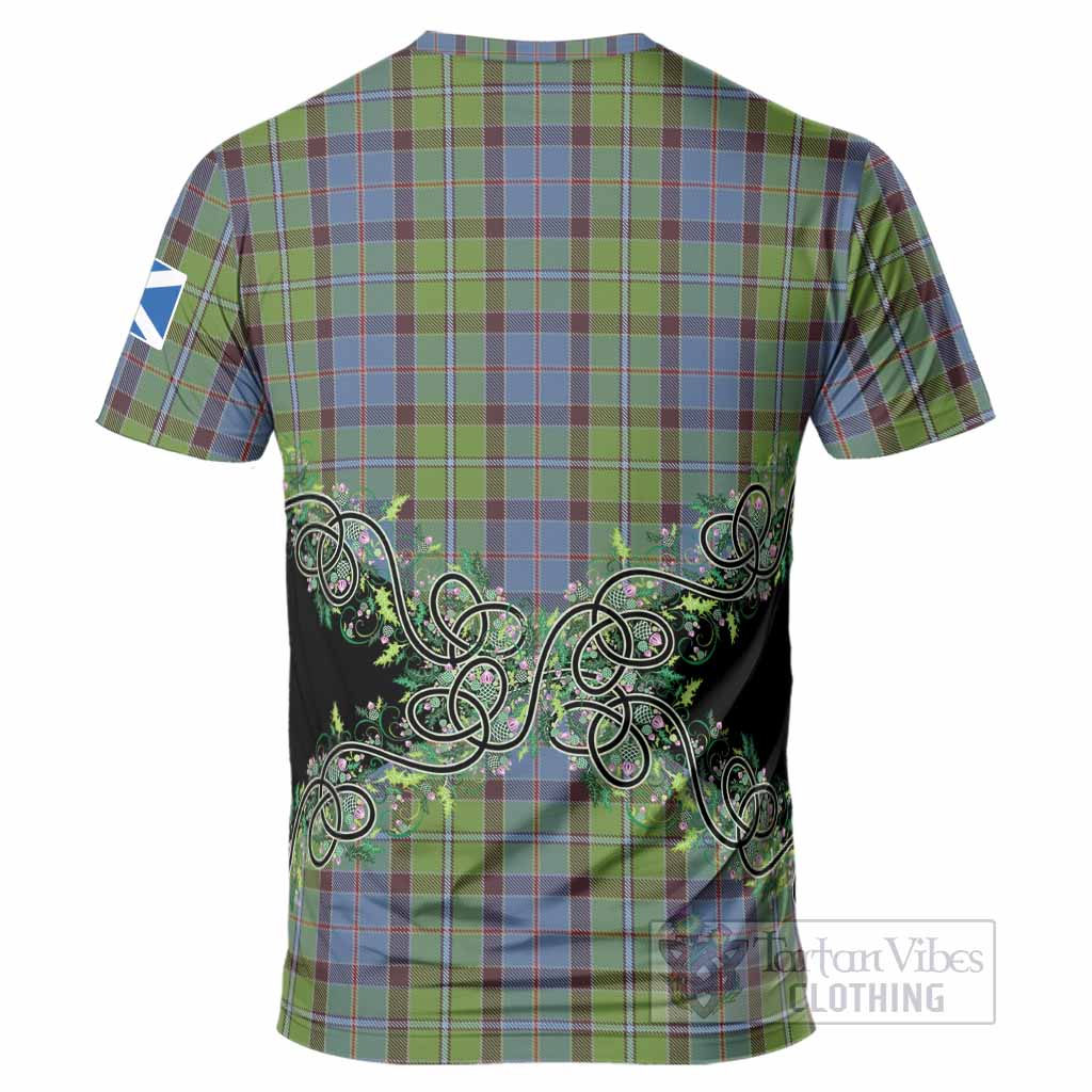 Stirling Tartan T-Shirt Thistle Scottish Spirit