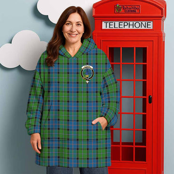 Stirling Tartan Wearable Blanket with Family Crest - Tartan Vibes Clothing