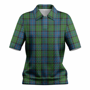 Stirling Tartan Women’s Polo Sweater Top