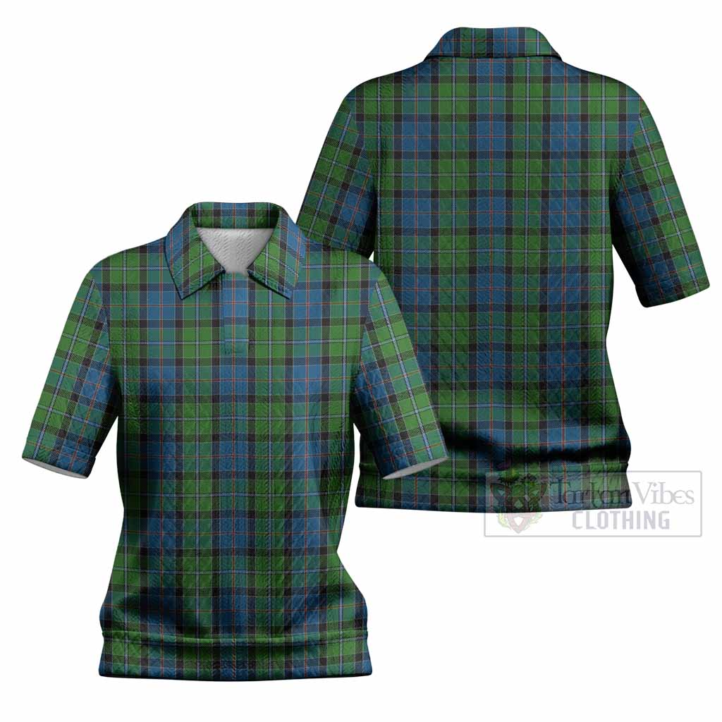 Stirling Tartan Women’s Polo Sweater Top