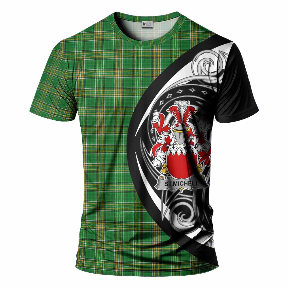 St.Michell Irish Clan T-Shirt Celtic Circle Style Kid's Shirt - Tartan Vibes Clothing
