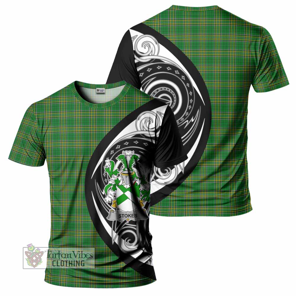 Stokes Irish Clan T-Shirt Celtic Circle Style - Tartan Vibes Clothing