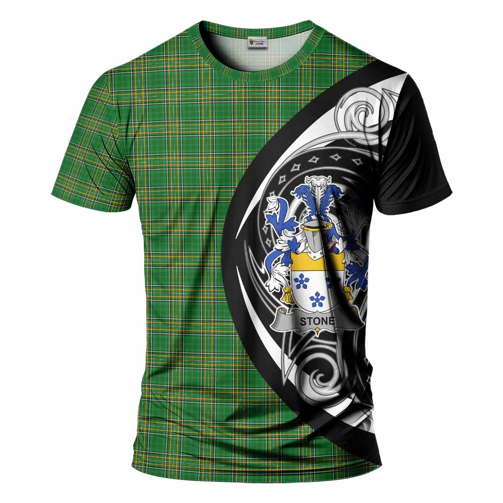 Stone Irish Clan T-Shirt Celtic Circle Style Kid's Shirt - Tartan Vibes Clothing