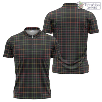 Stott Tartan Zipper Polo Shirt Unisex - Tartan Vibes Clothing