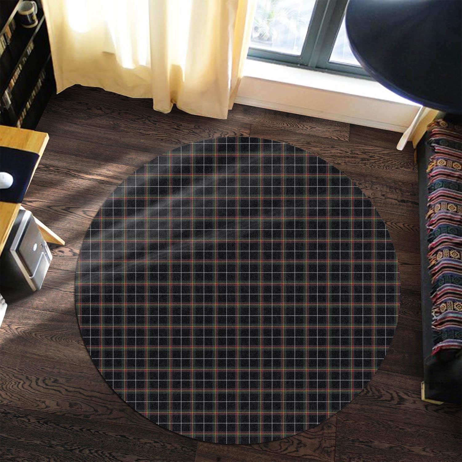 Stott Tartan Round Rug Premium Round Rug - Tartan Vibes Clothing
