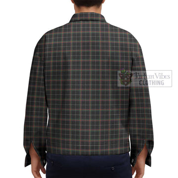 Stott Tartan Unisex Lapel Cotton Jacket - Tartan Vibes Clothing