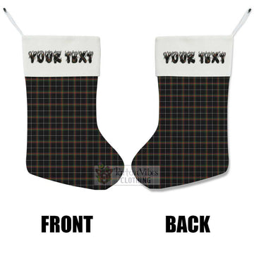 Stott Tartan Christmas Stocking with Personalized Text - Tartan Vibes Clothing