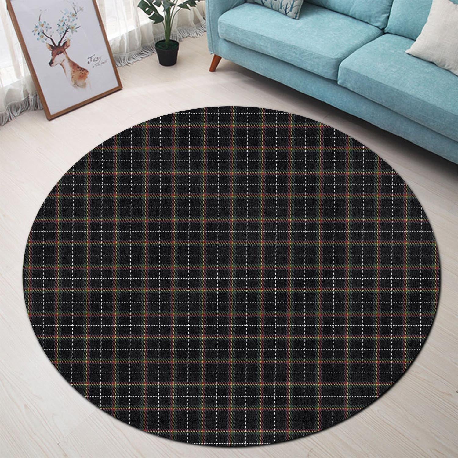 Stott Tartan Round Rug - Tartan Vibes Clothing