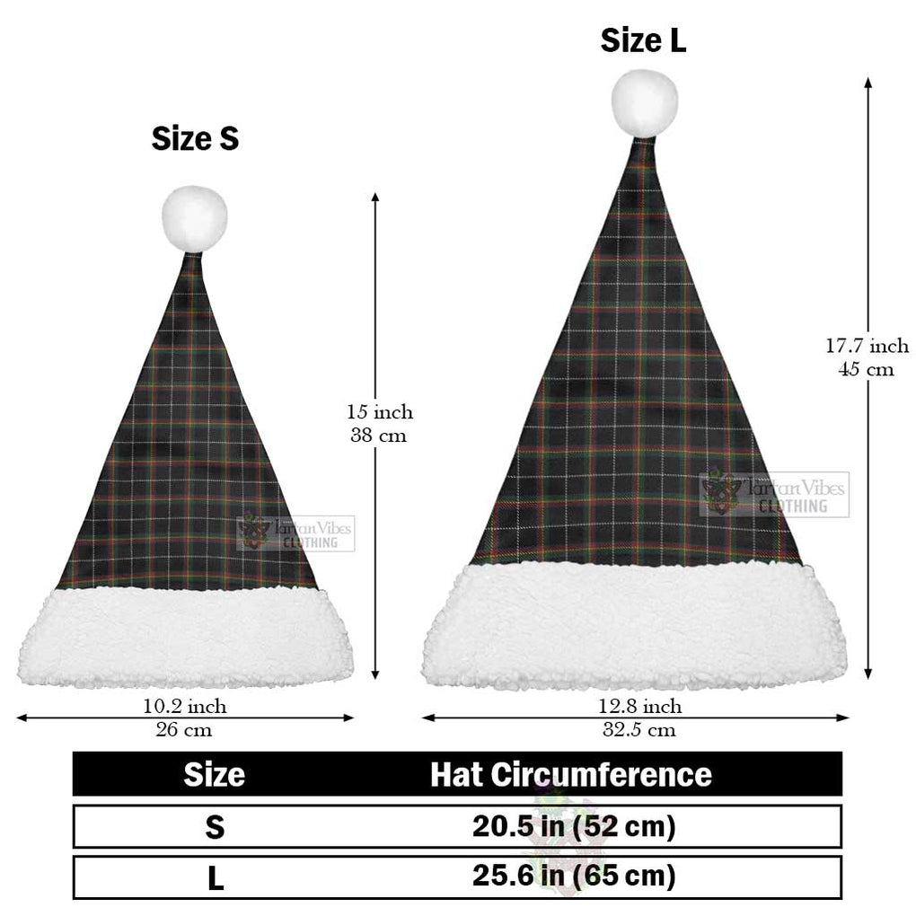 Stott Tartan Christmas Santa Hats Christmas Hat L 25.6in (65cm) - Tartan Vibes Clothing