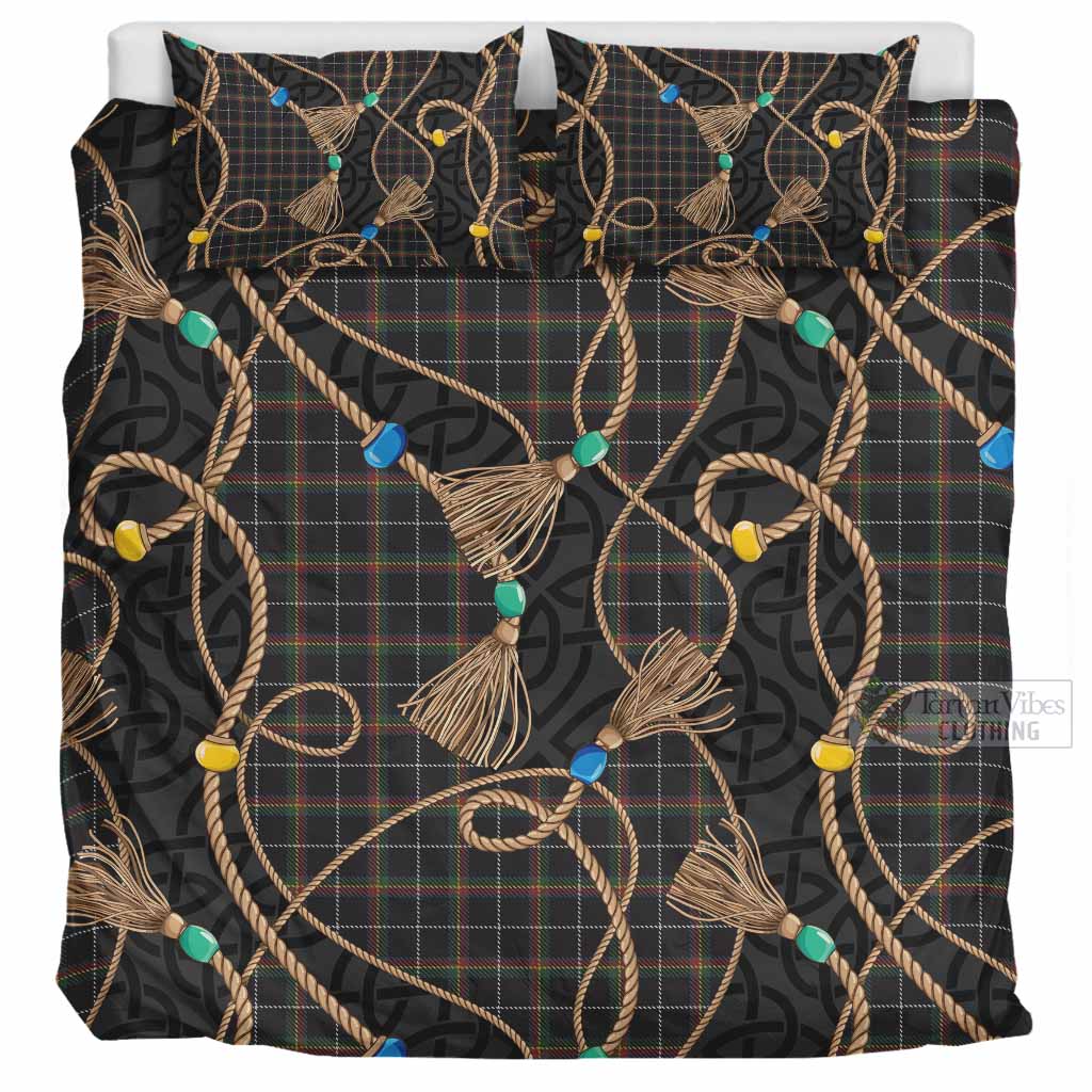 Stott Scottish Tartan Twisted Ropes Stylized Bedding Set UK Bedding Set UK Super King 104*94 inch - Tartan Vibes Clothing