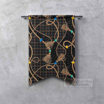 Stott Scottish Tartan Twisted Ropes Stylized Gonfalon Fishtail - Tartan Vibes Clothing
