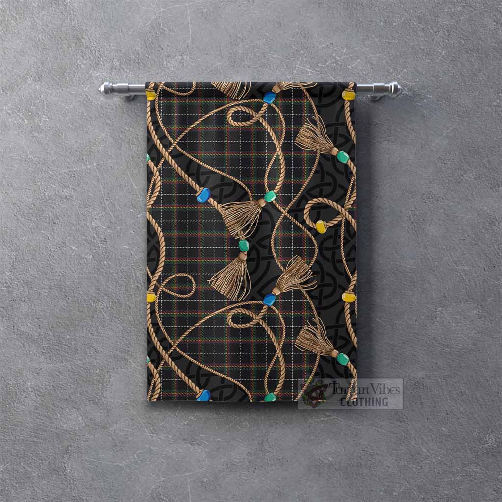 Stott Scottish Tartan Twisted Ropes Stylized Gonfalon Rectangle - Tartan Vibes Clothing