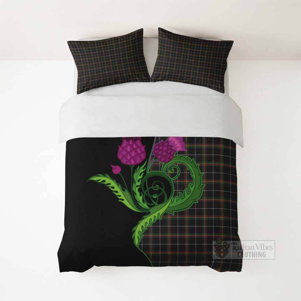 Stott Tartan Bedding Set Traditional Scottish Thistle - Tartan Vibes Clothing