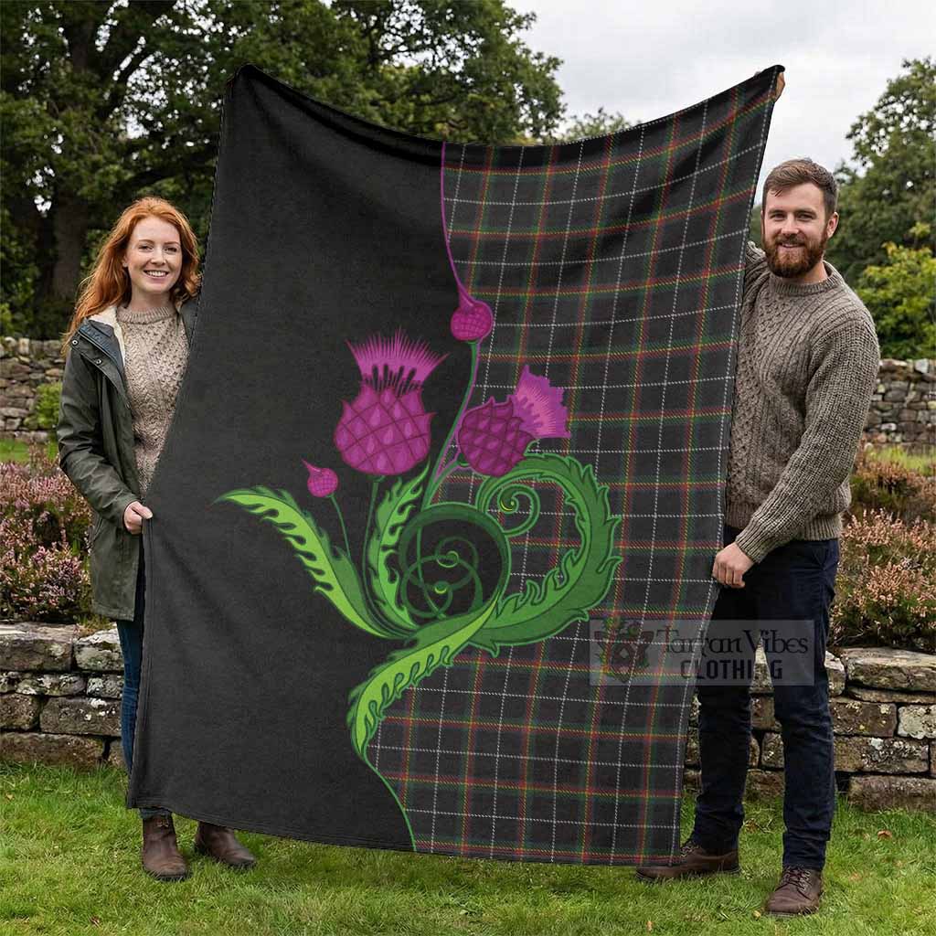 Stott Tartan Blanket Traditional Scottish Thistle - Tartan Vibes Clothing