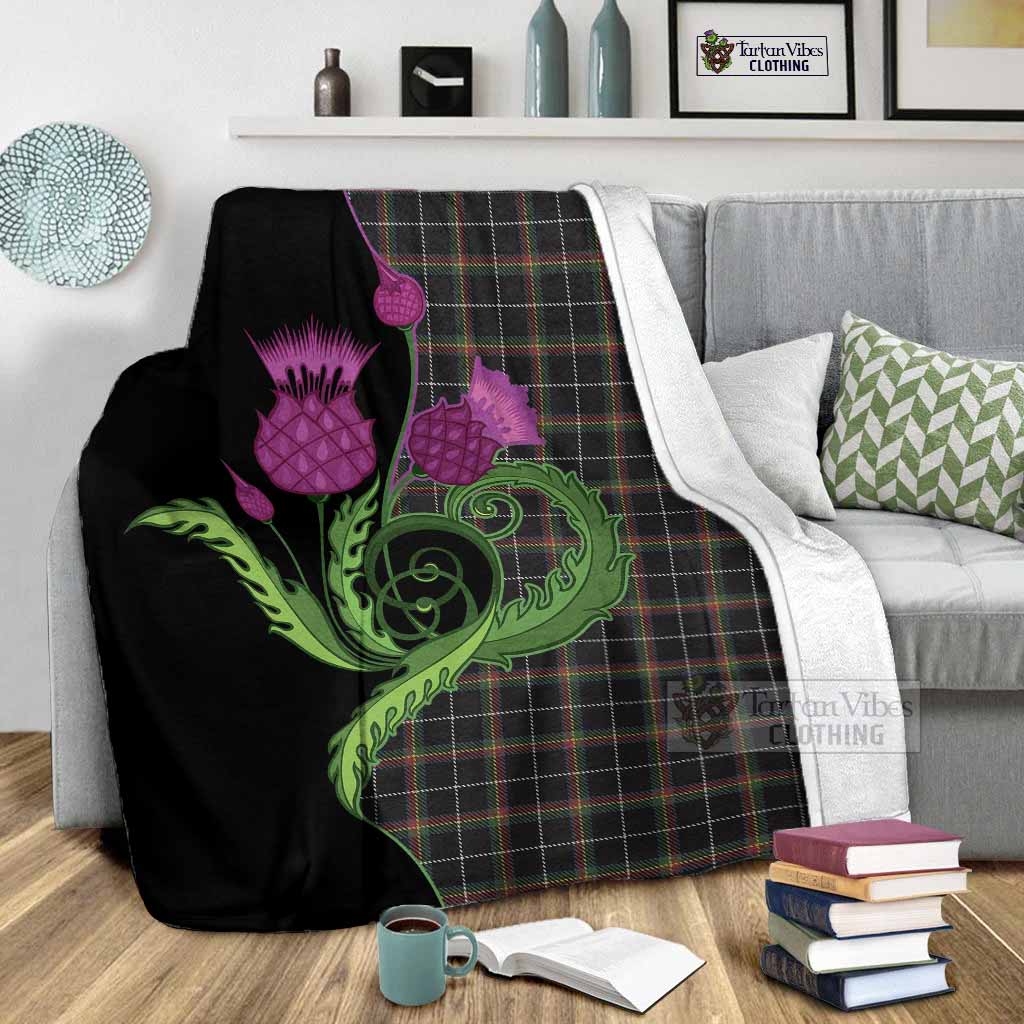 Stott Tartan Blanket Traditional Scottish Thistle - Tartan Vibes Clothing