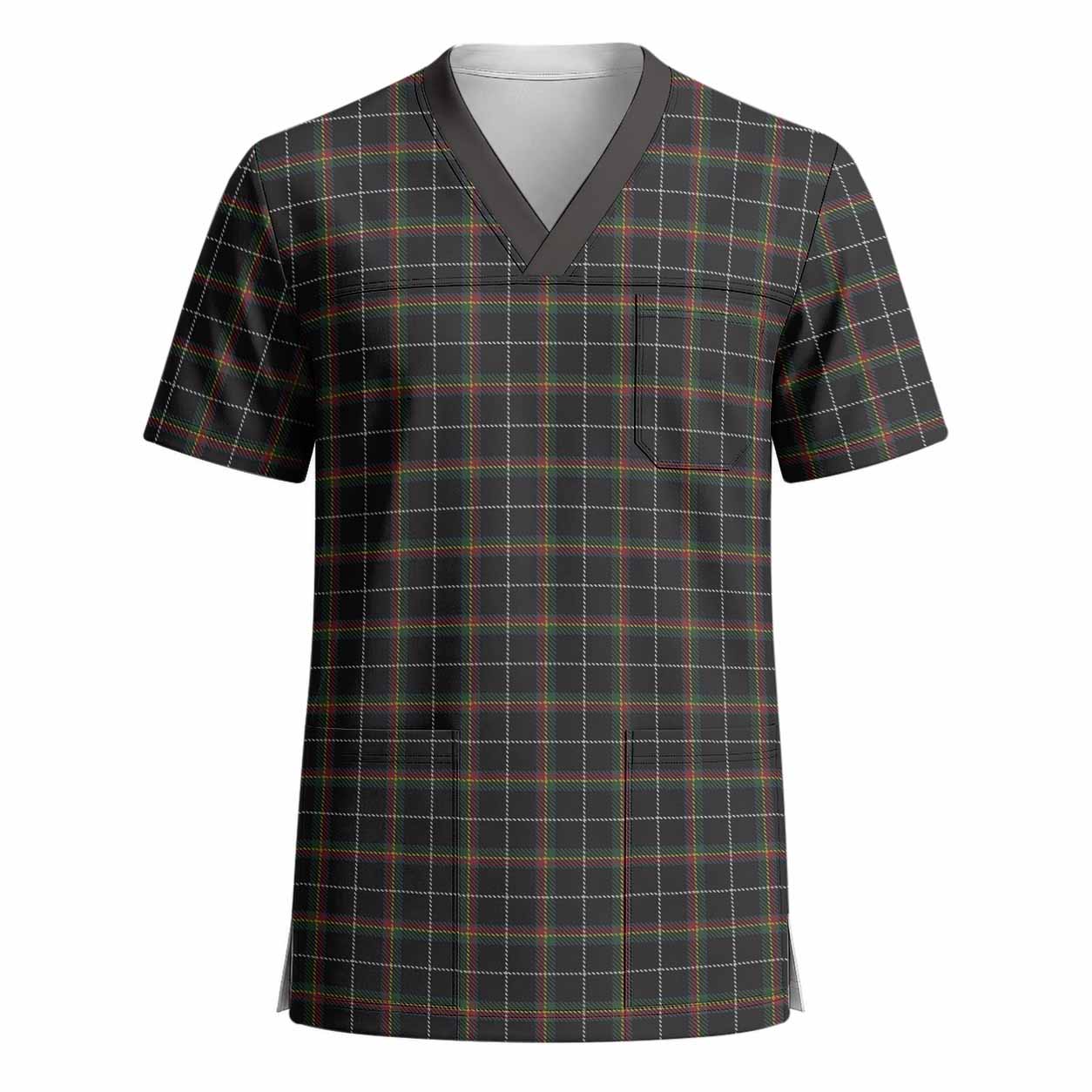 Stott Tartan Scrub Top - Tartan Vibes Clothing