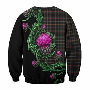 Stott Tartan Sweatshirt Resilient Scottish Thistle - Tartan Vibes Clothing