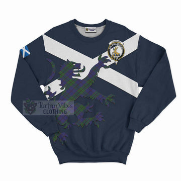 Strachan Tartan Lion Rampant Sweatshirt Proudly Display Your Heritage with Alba Gu Brath and Clan Name