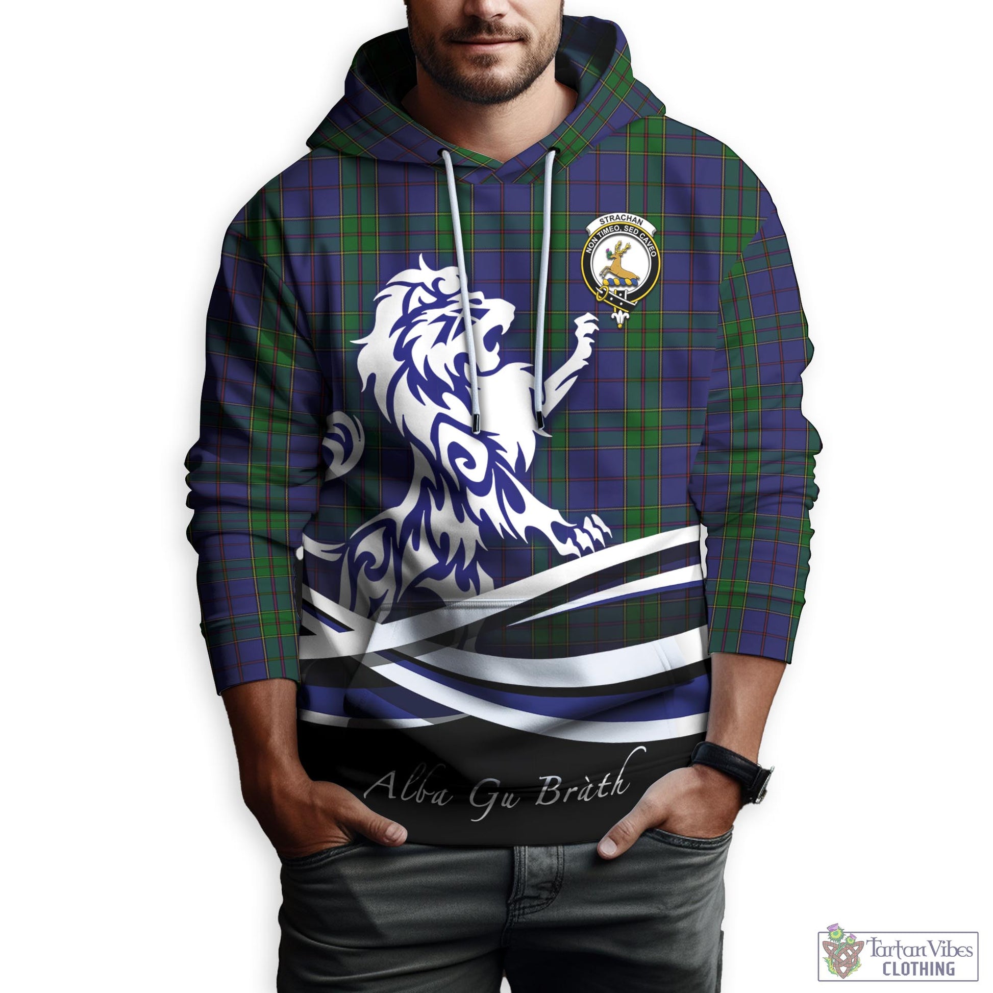strachan-tartan-hoodie-with-alba-gu-brath-regal-lion-emblem