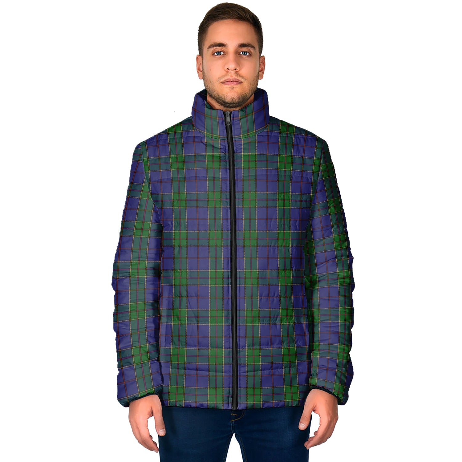 Strachan Tartan Padded Jacket - Tartan Vibes Clothing
