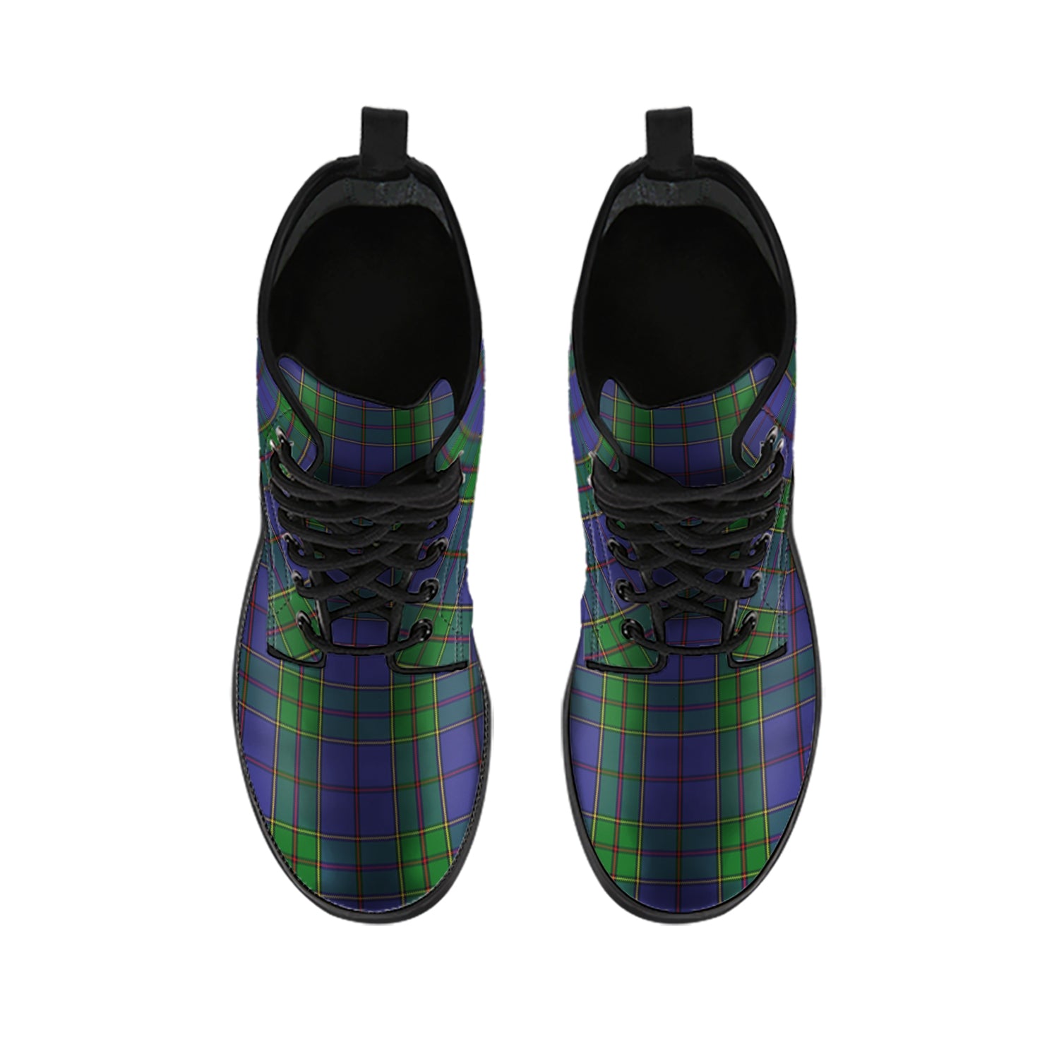 strachan-tartan-leather-boots