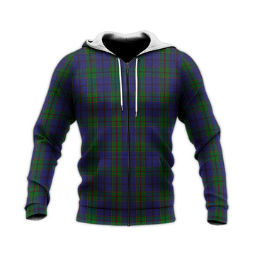 Strachan Tartan Knitted Hoodie