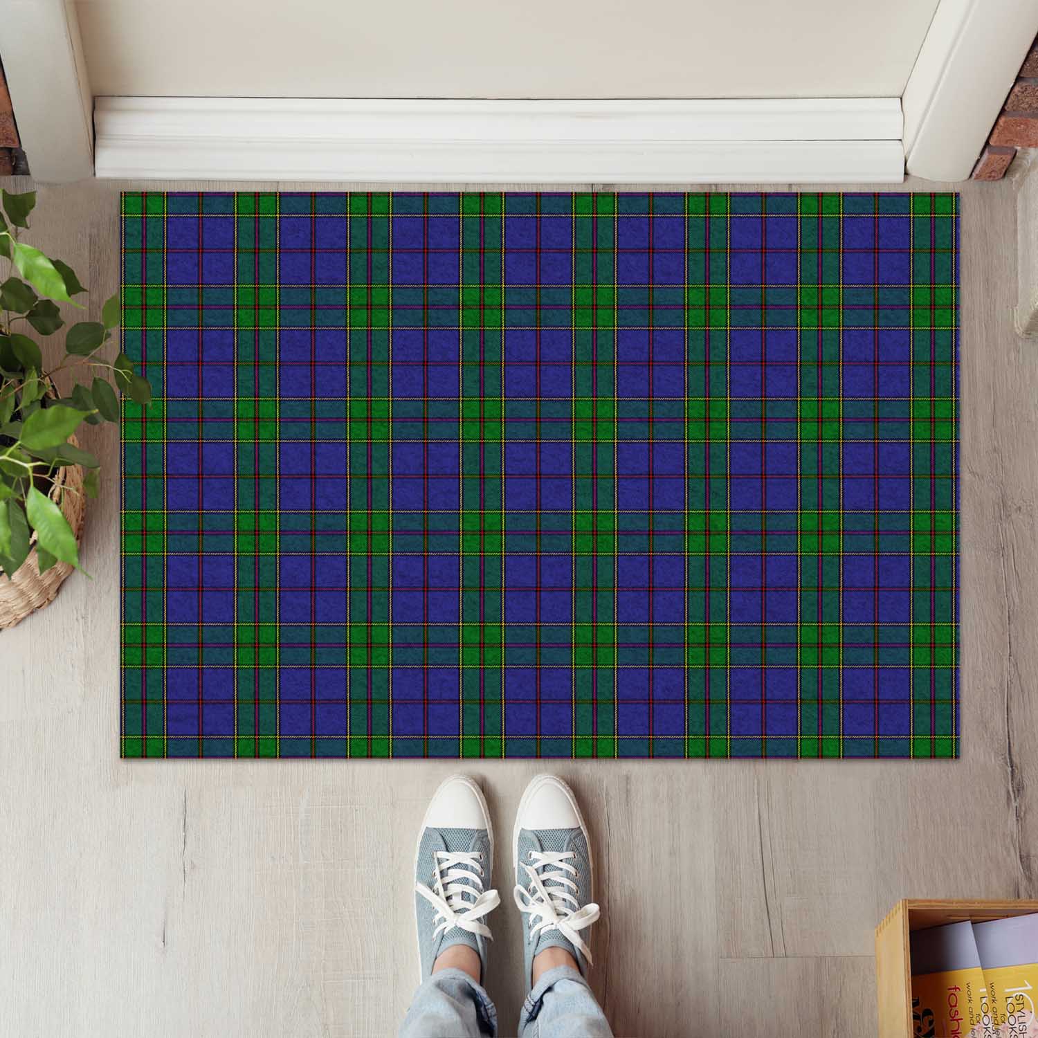 Strachan Tartan Door Mat - Tartanvibesclothing Shop