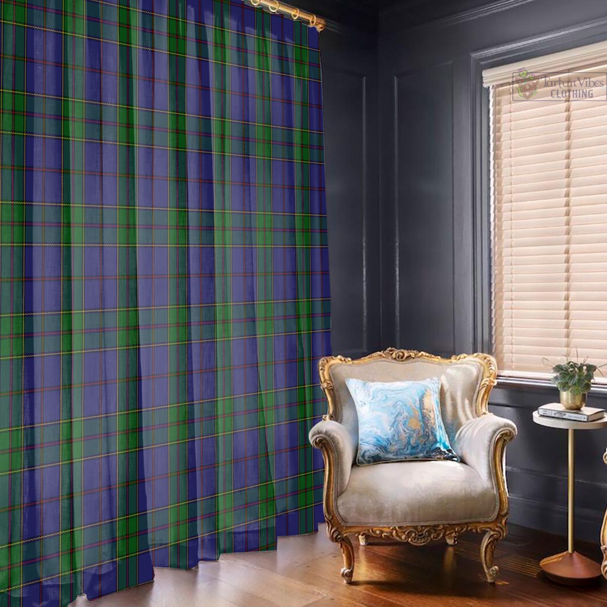 Strachan Tartan Window Curtain - Tartan Vibes Clothing