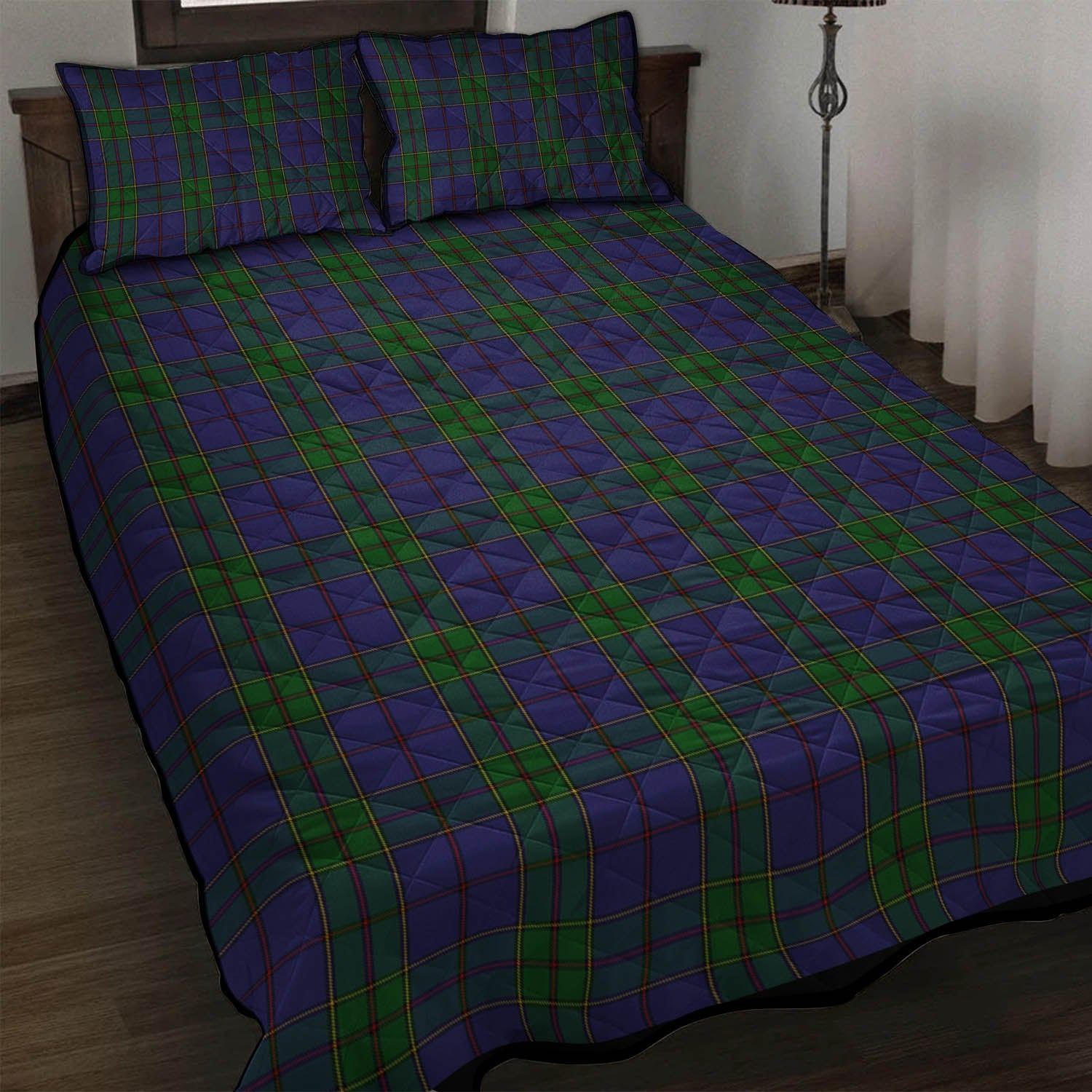 Strachan Tartan Quilt Bed Set - Tartan Vibes Clothing