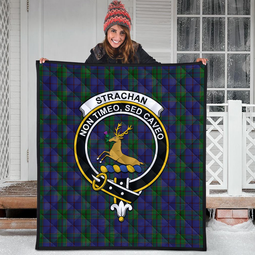 strachan-tartan-quilt-with-family-crest